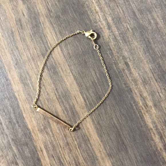 Jewelry - Gold Bar Bracelet
